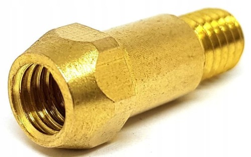 Łącznik prądowy – 28 mm – M6/M8 – do MB36 TW36 MB401 MB501 (typ Binzel)