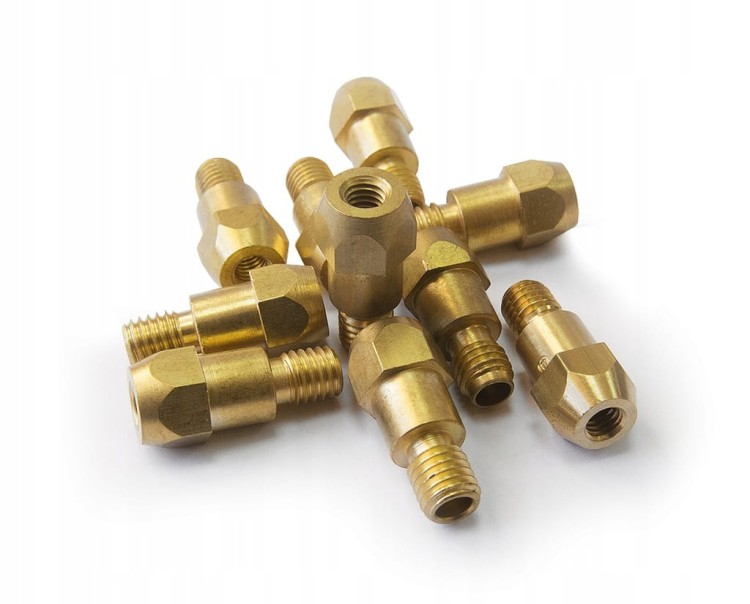 Łącznik prądowy – 28 mm – M8/M8 – do MB36 TW36 MB401 MB501 (typ Binzel)